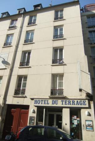 Hotel Du Terrage Paris Exteriör bild